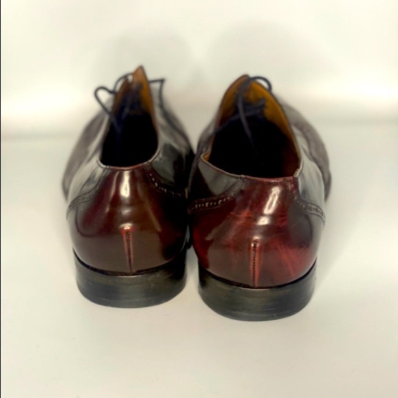 Mezlan Chocolate Brown Lace Up Brogue Size 11 main image 6